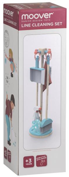 MOOVER Toys - LINE Putzset Holz 7tlg. / LINE Cleaning Set